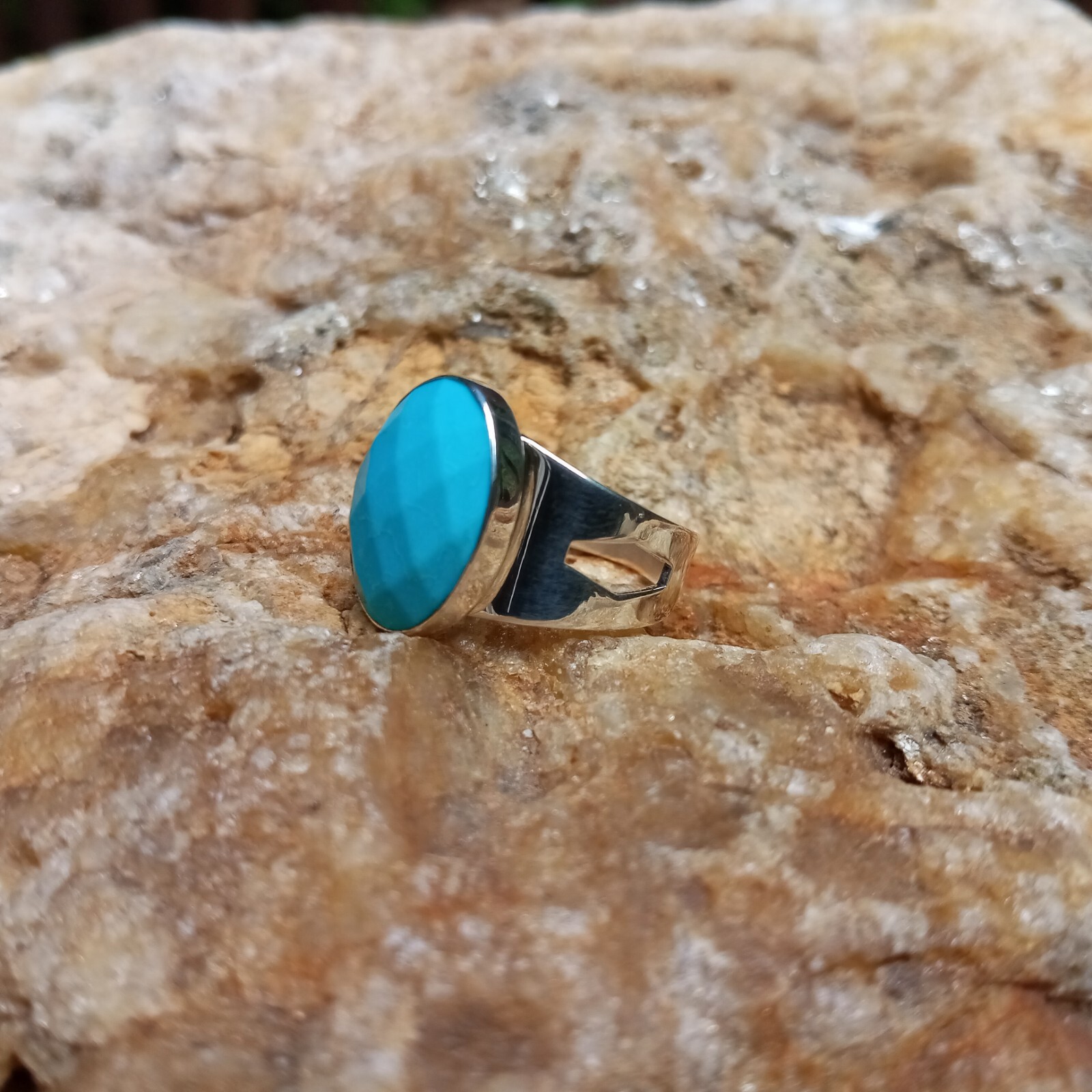 Mens Mine Finds by Jay King DTR Sterling Silver Turquoise Ring Size 10