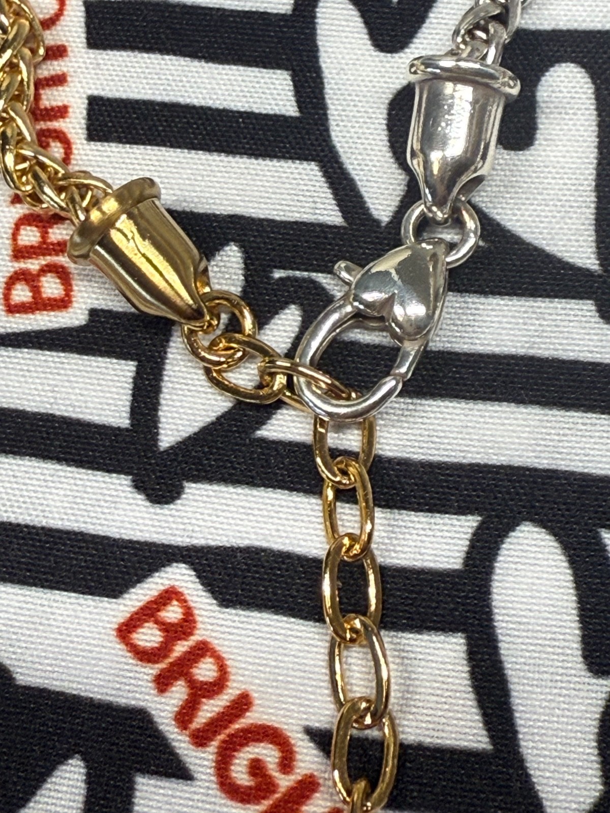 Brighton Meridian Ventus Two Tone Short Necklace 18″