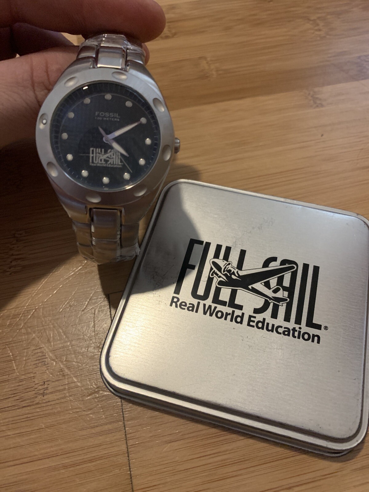 Full Sail Fossil Townsman Chronograph Stainless Steel Watch – PR5098