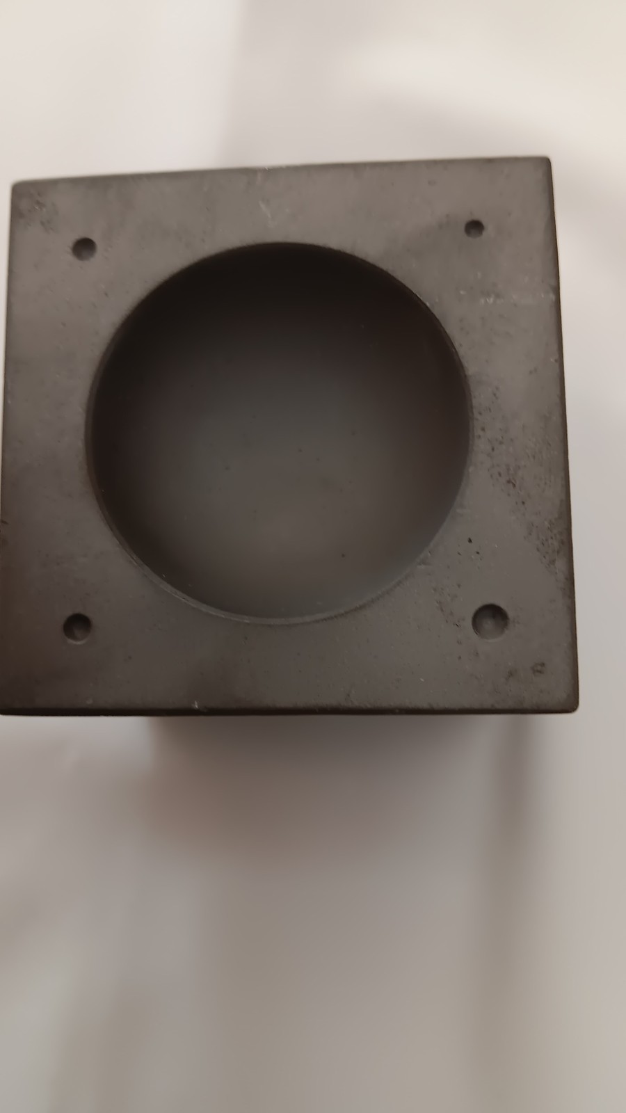 2 1/4 inch Dapping Block 2lb 4oz Metalworking Steel Block Cube made in Germany