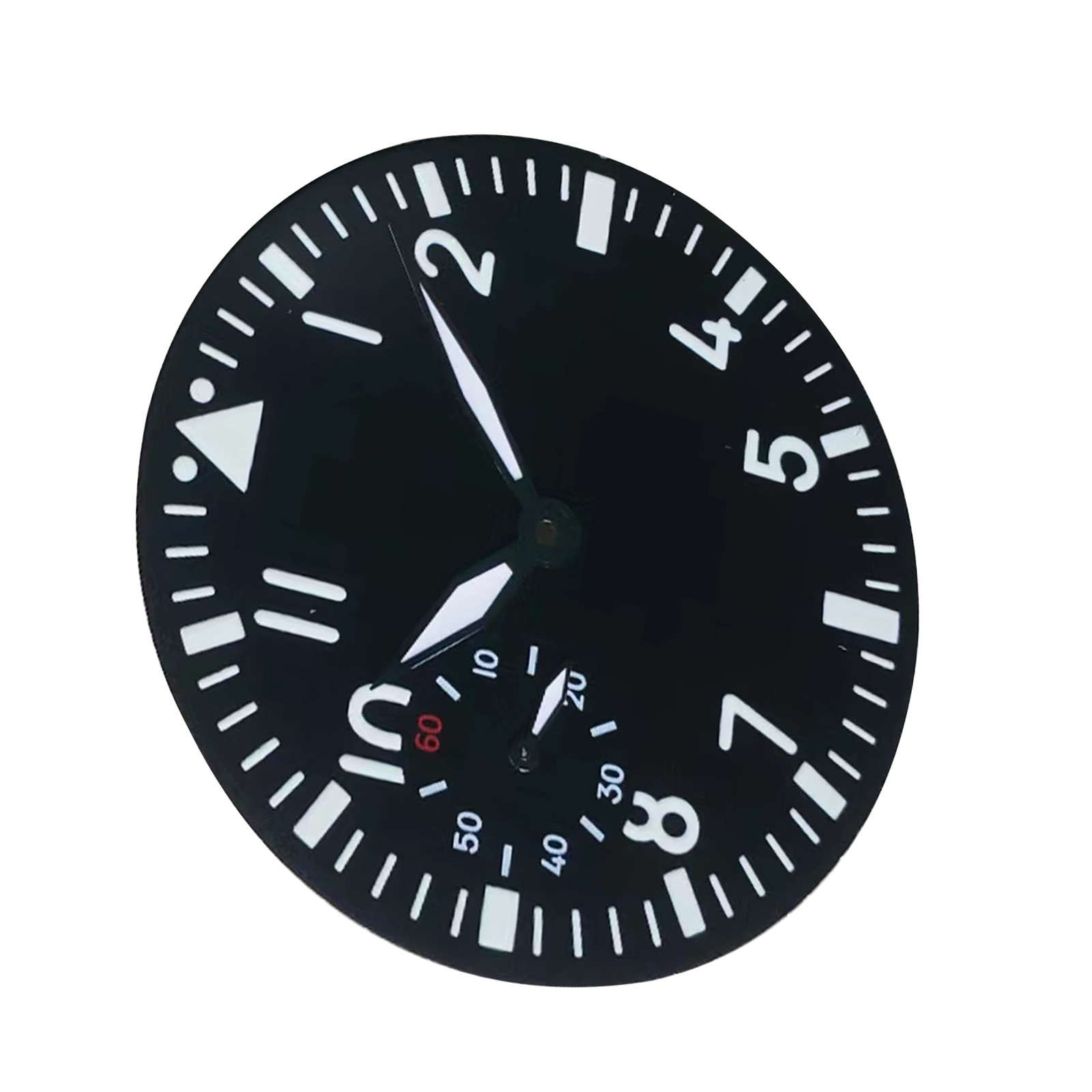 28.9mm Green Luminous Watch Dial Face+Hands For Seagull ST3600 ETA 6497 Movement