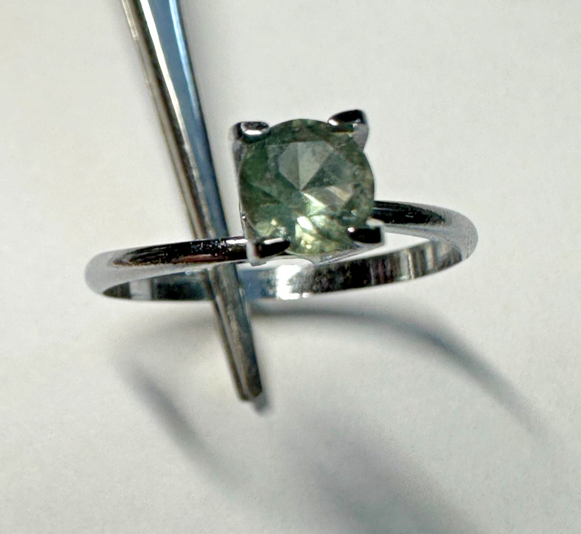 Genuine MONTANA BLUE GREEN SAPPHIRE Round .60ct, 5. mm, 3.0mm Gemstone #55