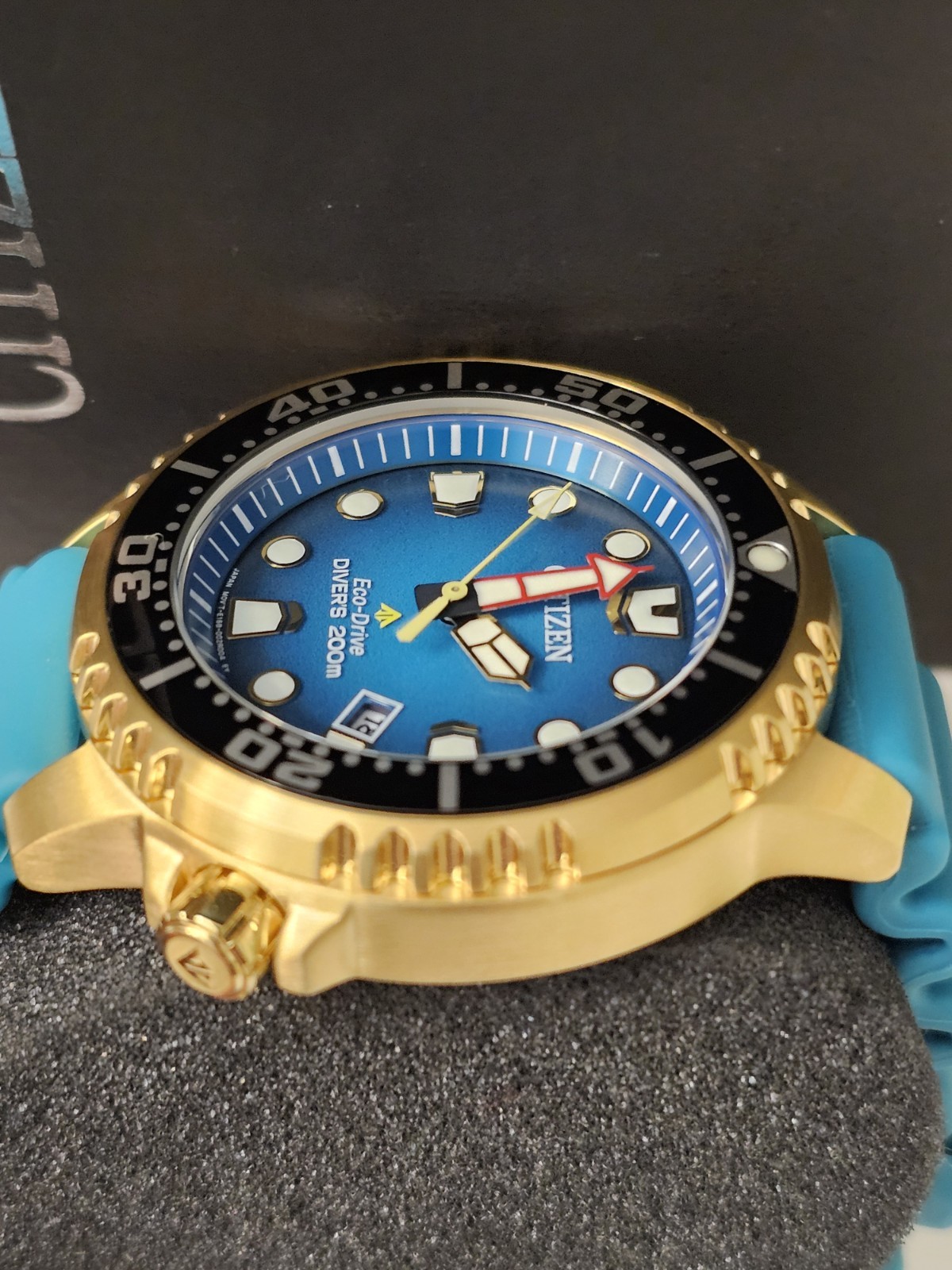 New Citizen Promaster BN0162-02X Eco-Drive Men Diver Watch with Extra Strap