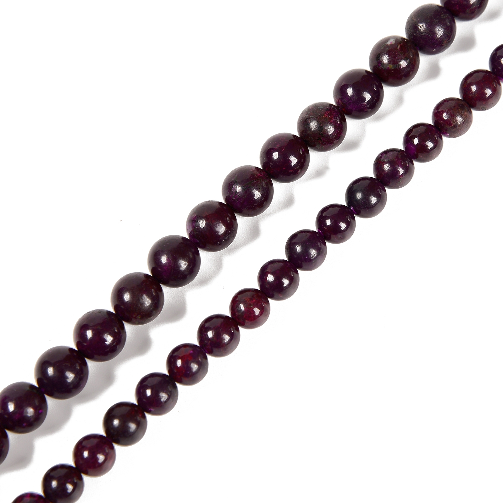 Natural Sugilite Smooth Round Beads Size 8mm 10mm 15.5″ Strand