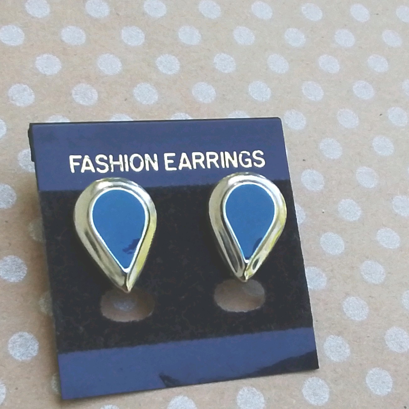Mixed Lot 5-Pair Women’s Fashion Earrings Set, Multicolor Metal/Plastic