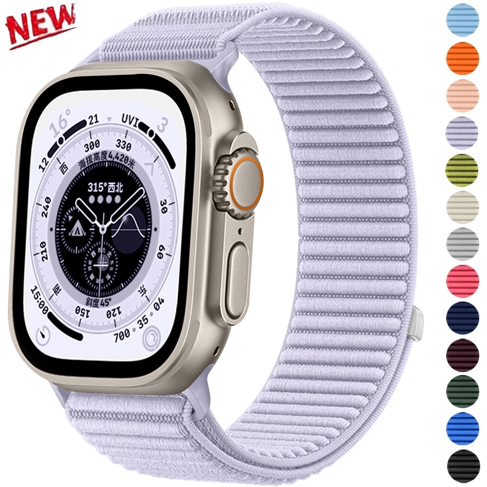 Nylon Sport Loop Band Strap for Apple Watch 11 10 9 8 7 6 SE 40/42/44/45/46/49mm