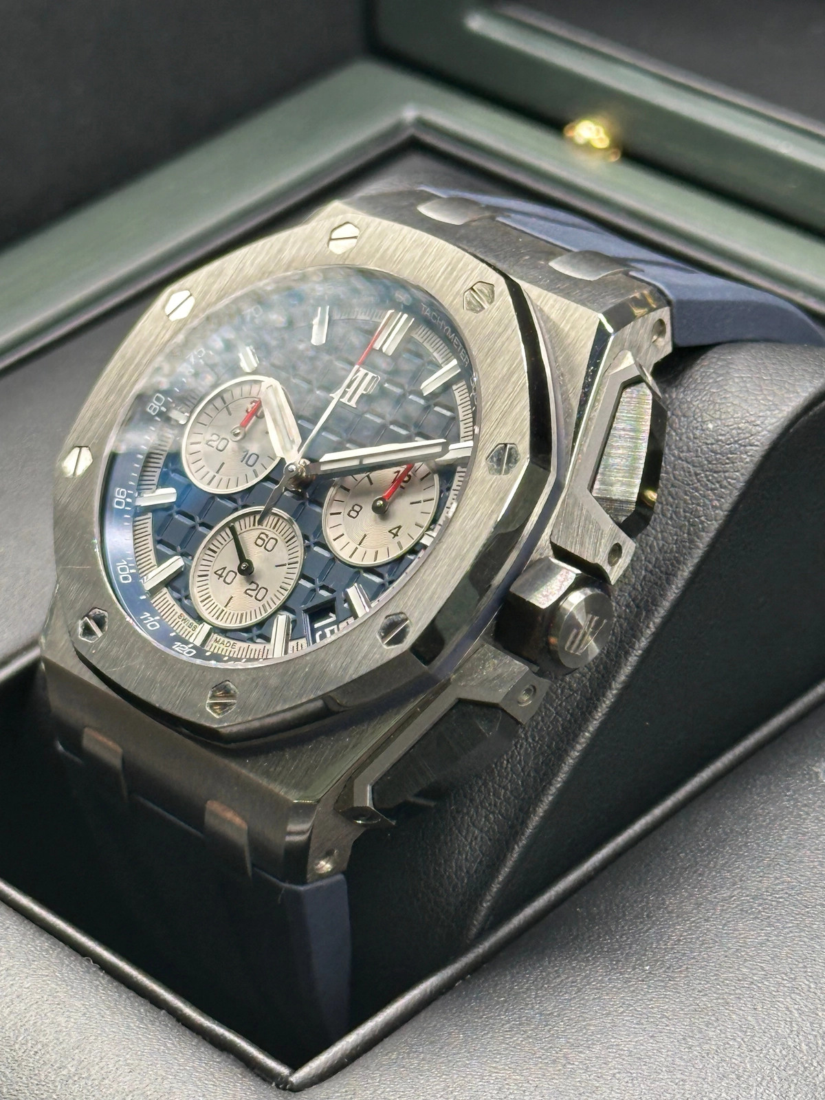 Audemars Piguet Royal Oak Offshore Chrono Blue Rubber 26420TI.OO.A027CA.01 2022