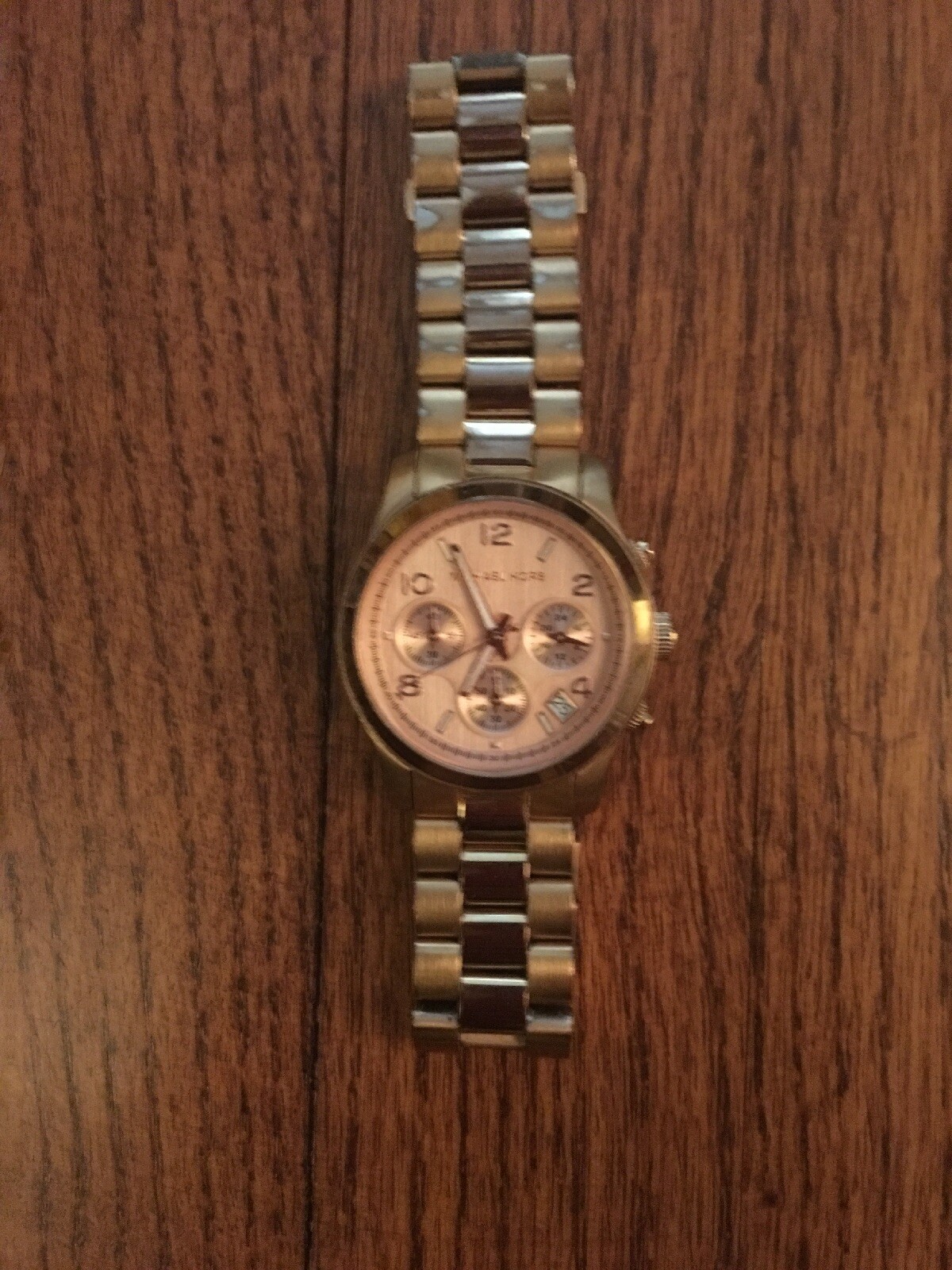 Michael Kors MK5128 Runway Rose Gold Tone Stainless Steel 38mm Womens Watch (S0)