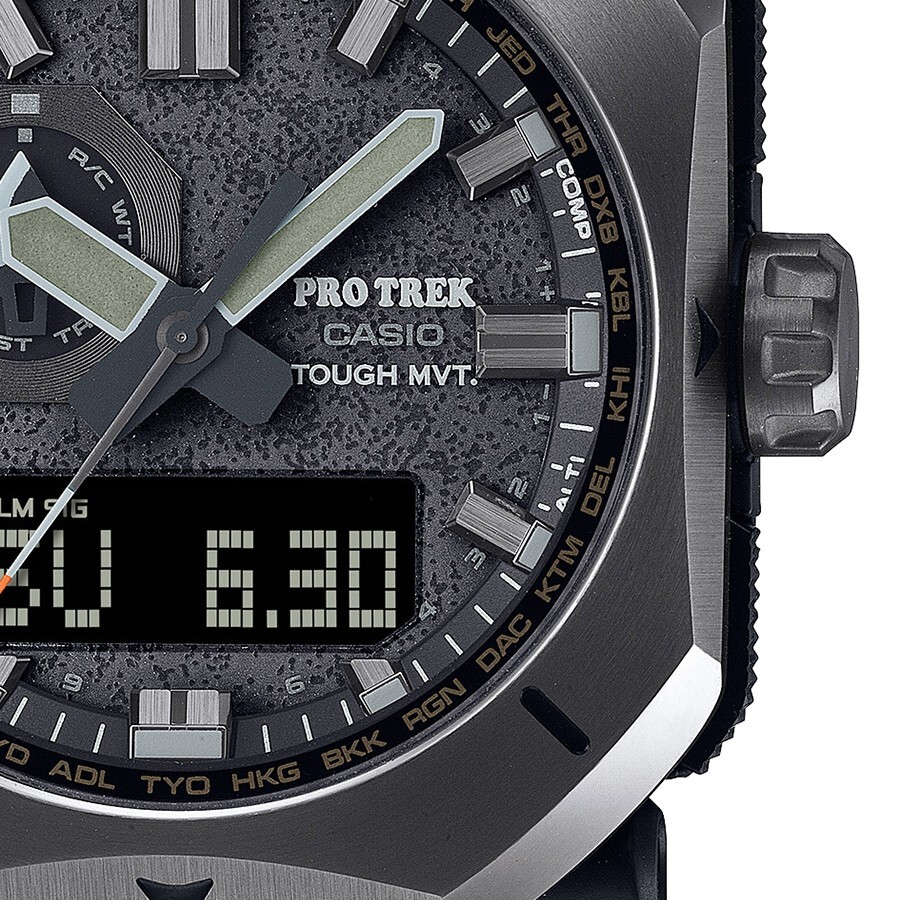 CASIO PRO TREK PRW-6900YB-3JF CORDURA Band Radio Solar Digital Men Watch Gift