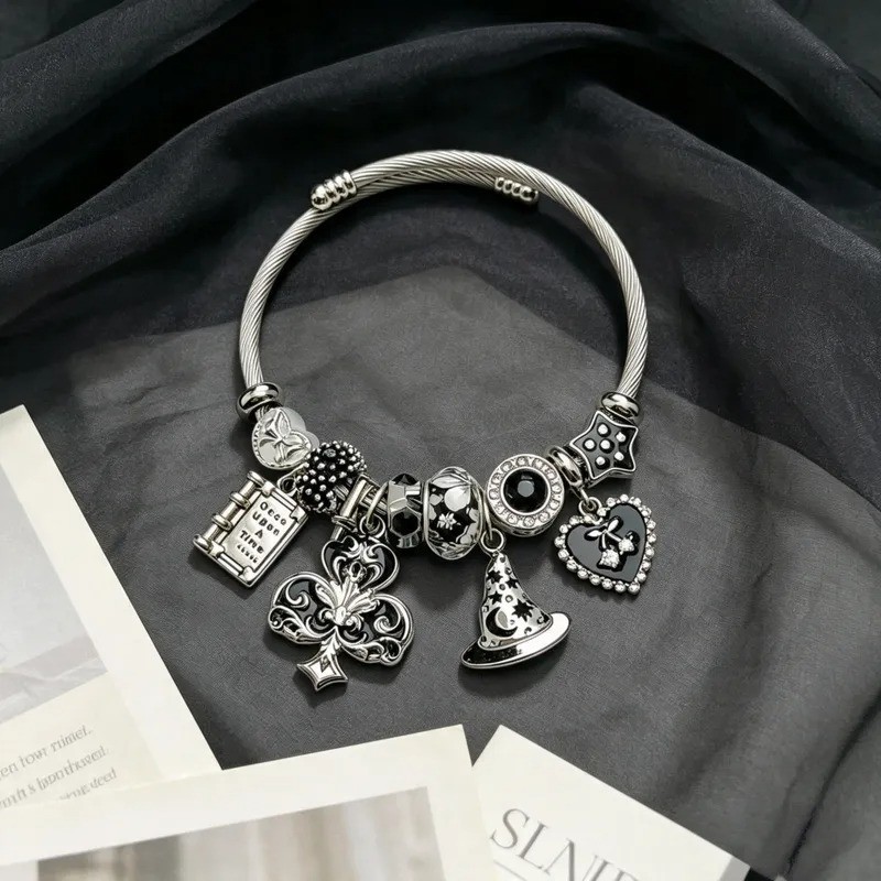 Magic Hat Stainless Steel Bracelet For Women new design and style fast shipping