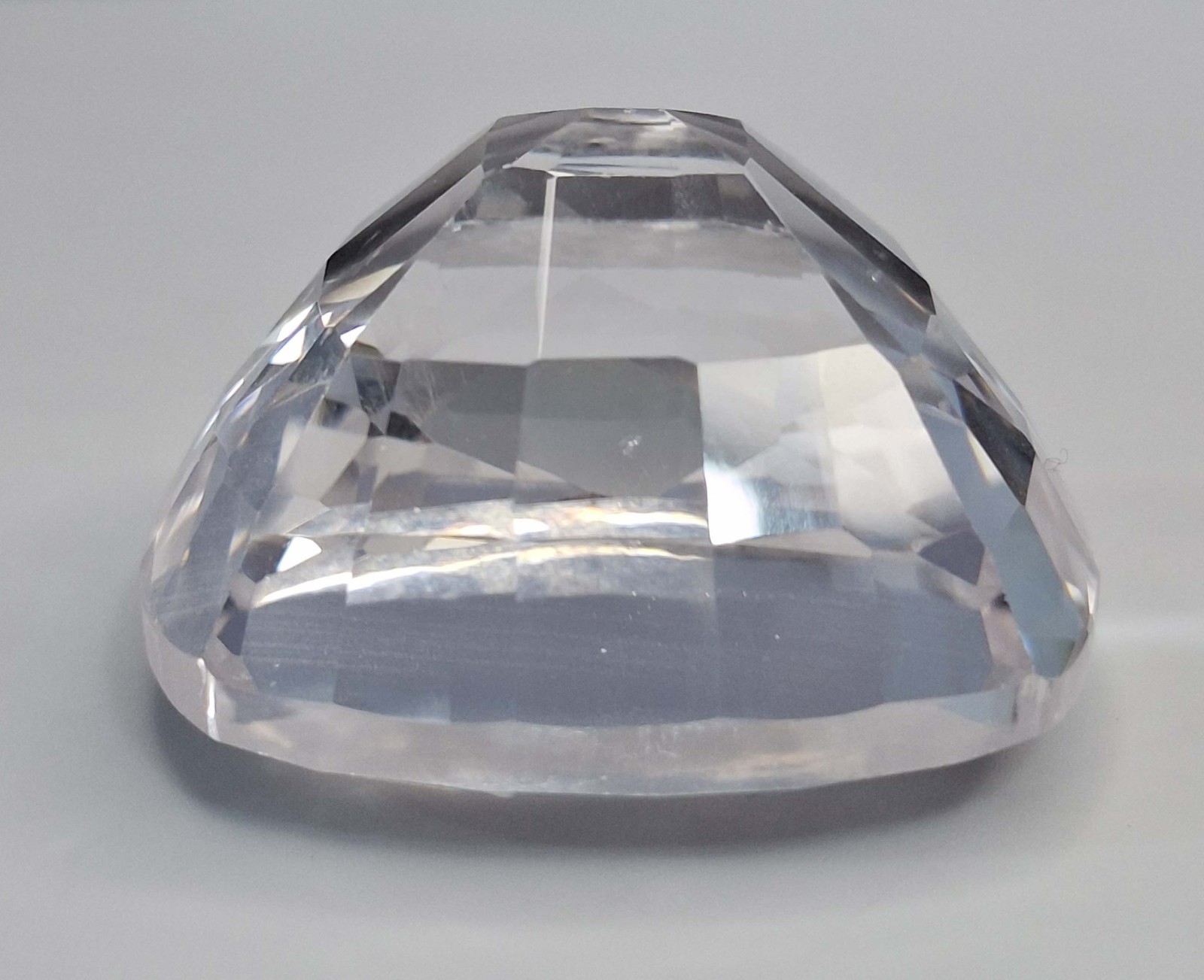 White Sapphire Cushion Cut 125-127 Ct Loose Natural Certified Gemstone RK251