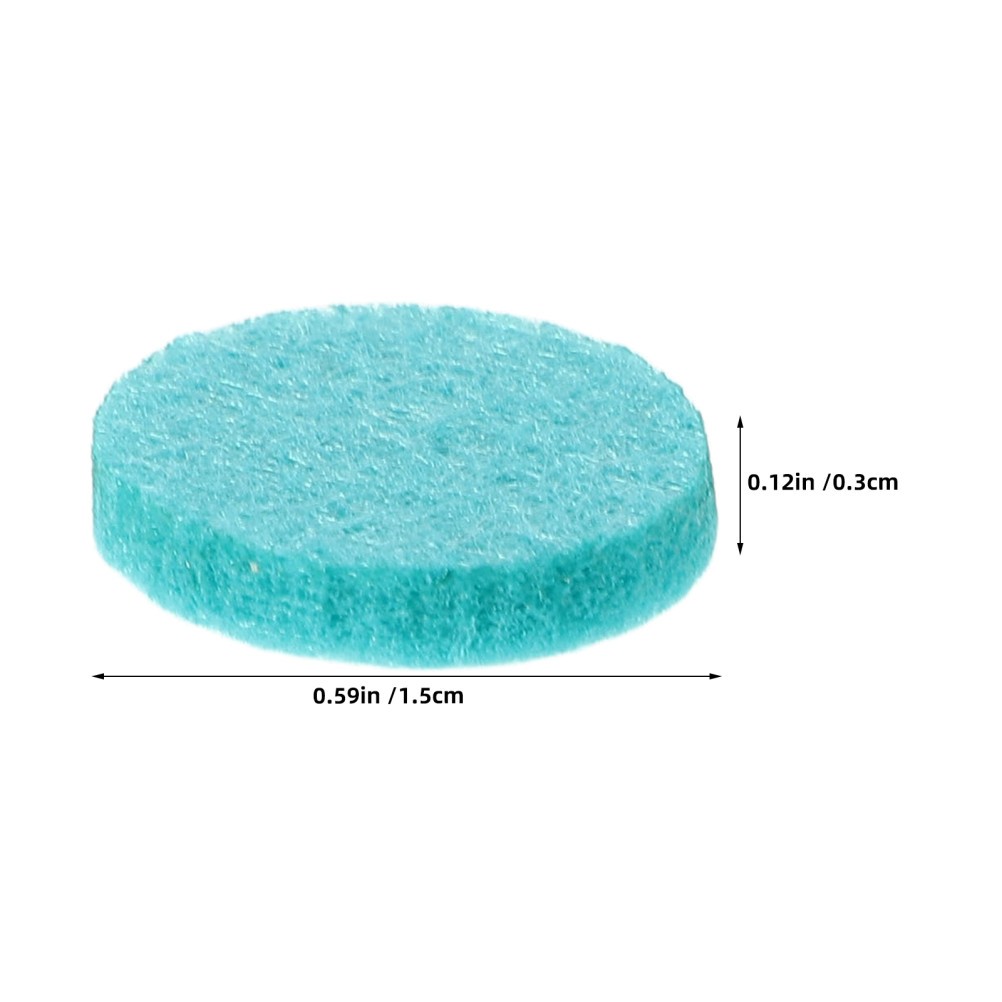 500Pcs Thick Absorbent Cotton Pads for Essential Oil Pendant Aroma Refill