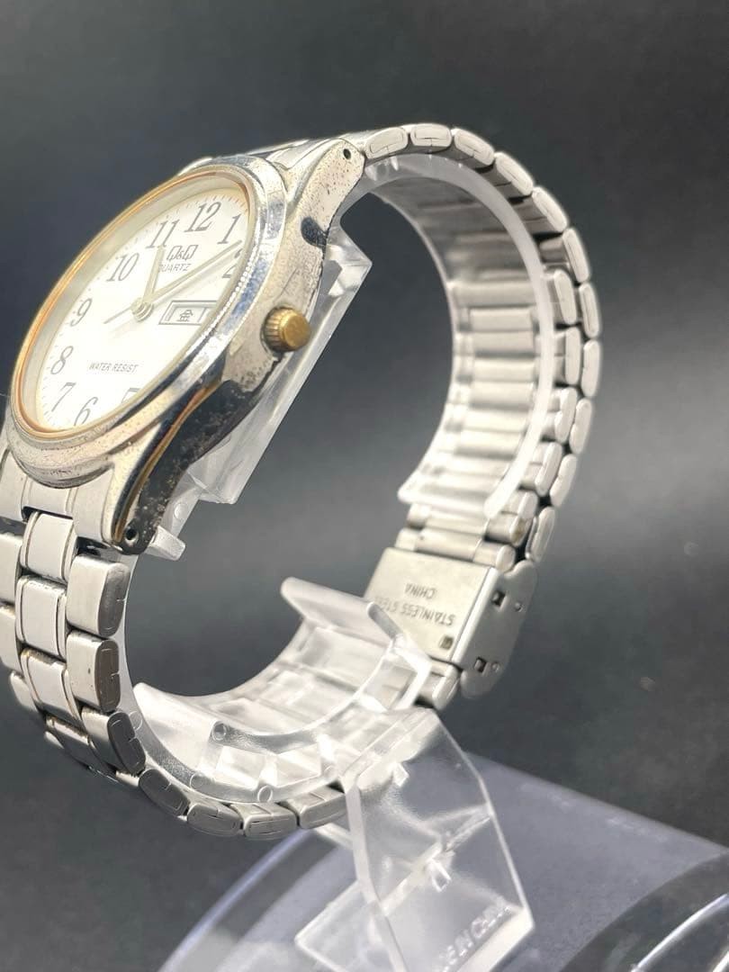 [Battery replaced] Citizen Q&Q Day-Date Watch 【Direct from japan】