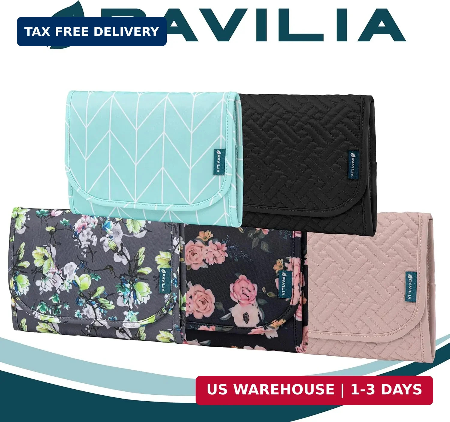 Travel Jewelry Case Organizer, Foldable Jewelry Travel Roll Bag, Small Jewelry T