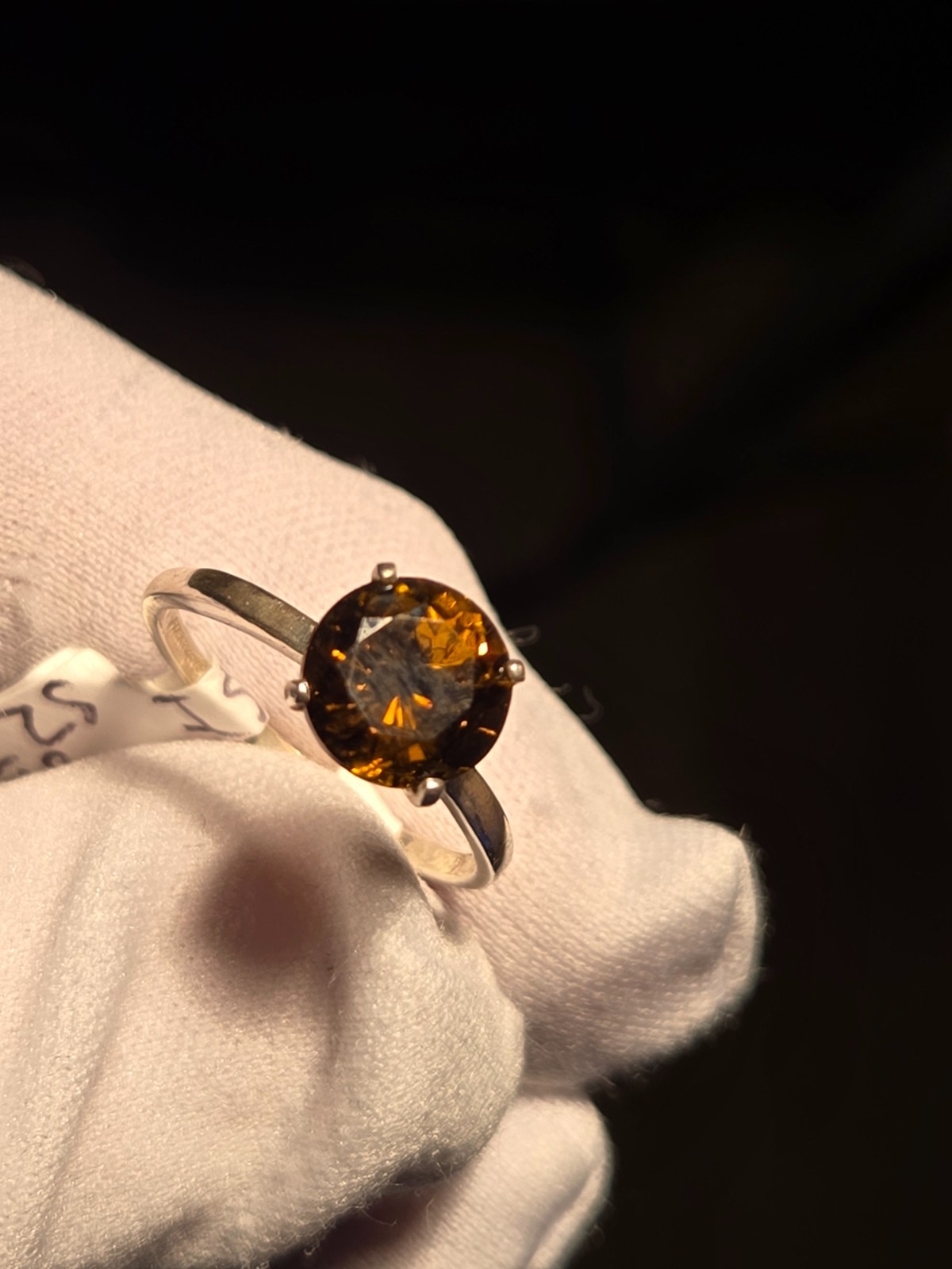 EXCELLENT ORANGE YELLOW TOURMALINE! RICH VIVID COLOR/TONES/CLARITY! 2.10CT!!!