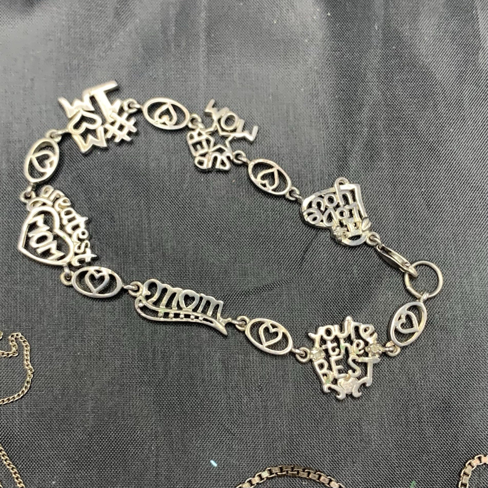 925 Sterling Silver Jewelry Lot of 25 Grams As Pictured