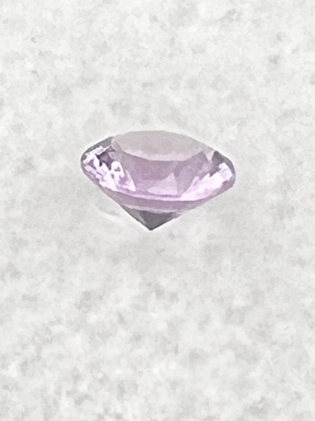 Natural Untreated Brazilian Amethyst Faceted Gemstone Round 4.5mm 0.23 cts