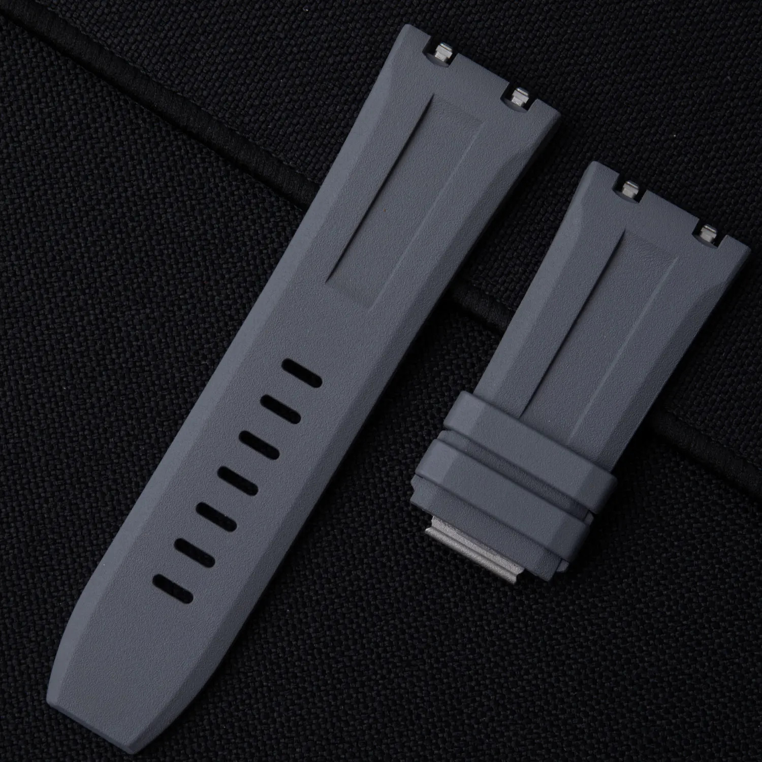 Quick Change FKM Rubber Strap Band Fits Audemars Piguet Royal Oak Offshore Diver