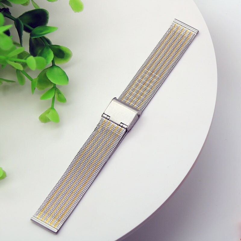 Milanese Watch Band 12 14 16 18 20 22mm Stainless Steel Mesh Watch Strap NEW