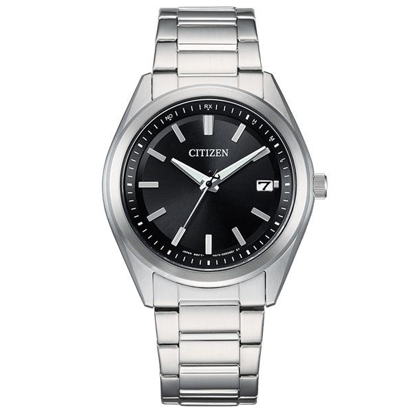 Working CITIZEN AS1080-65E Solar Radio Watch 13.8–20.1cm 5.43–7.91in 37mm 1.46in