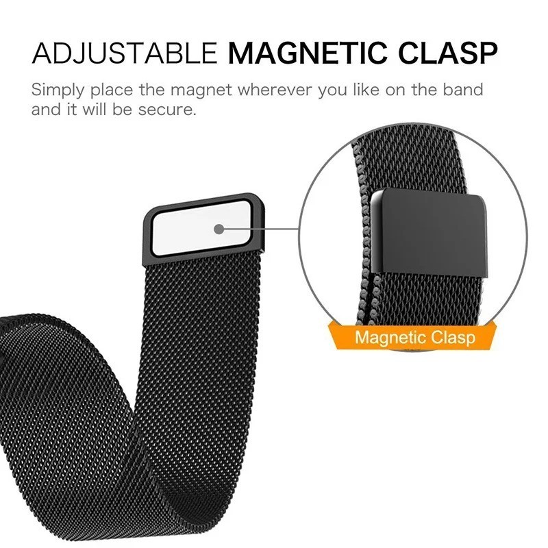 Metal Strap For Garmin Vivoactive 3 4 4s 5 6 Band Watch Venu 2 2s 3s SQ Bracelet