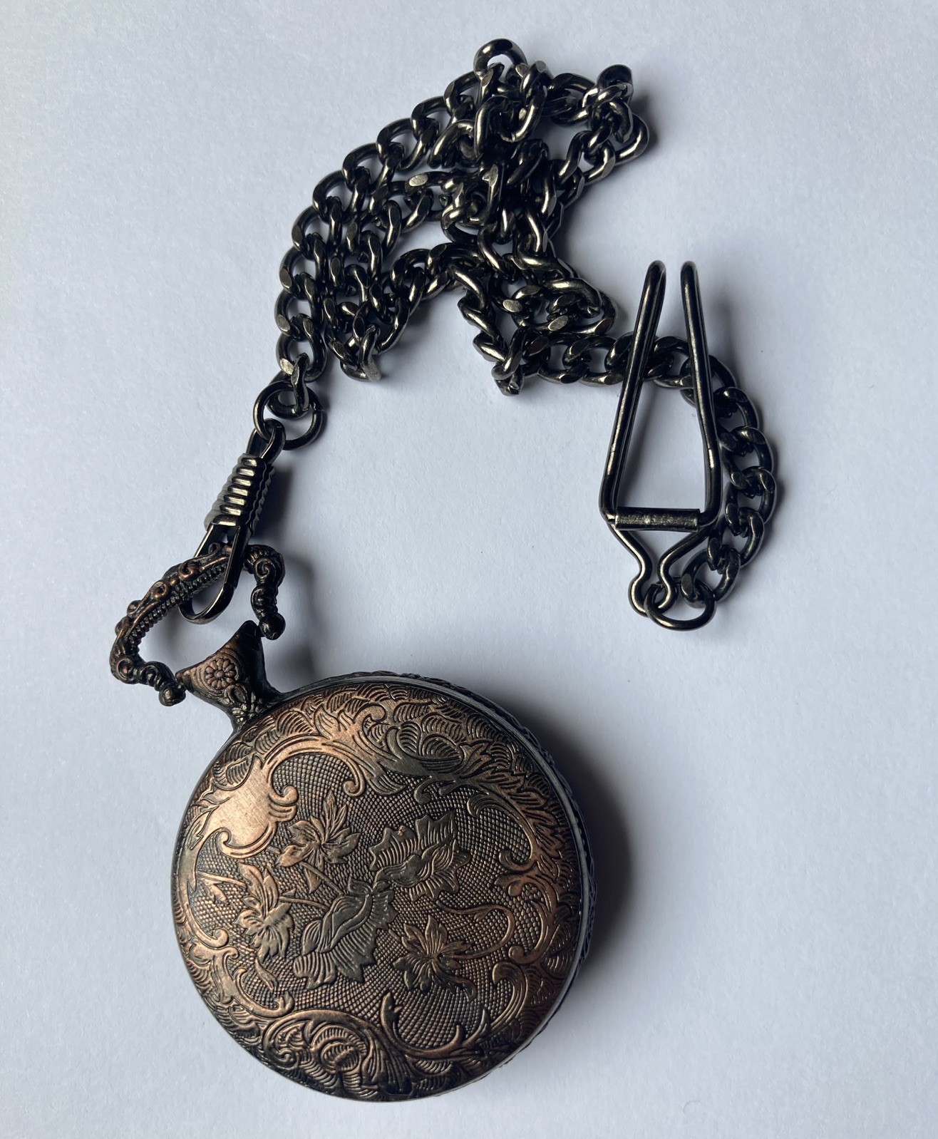 Vintage Picador Full-hunter Mechanical Skeleton Watch – Original Chain
