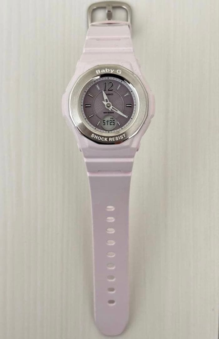 CASIO Baby G BGA 1000 Light Pink Wristwatch Operational Check Completed