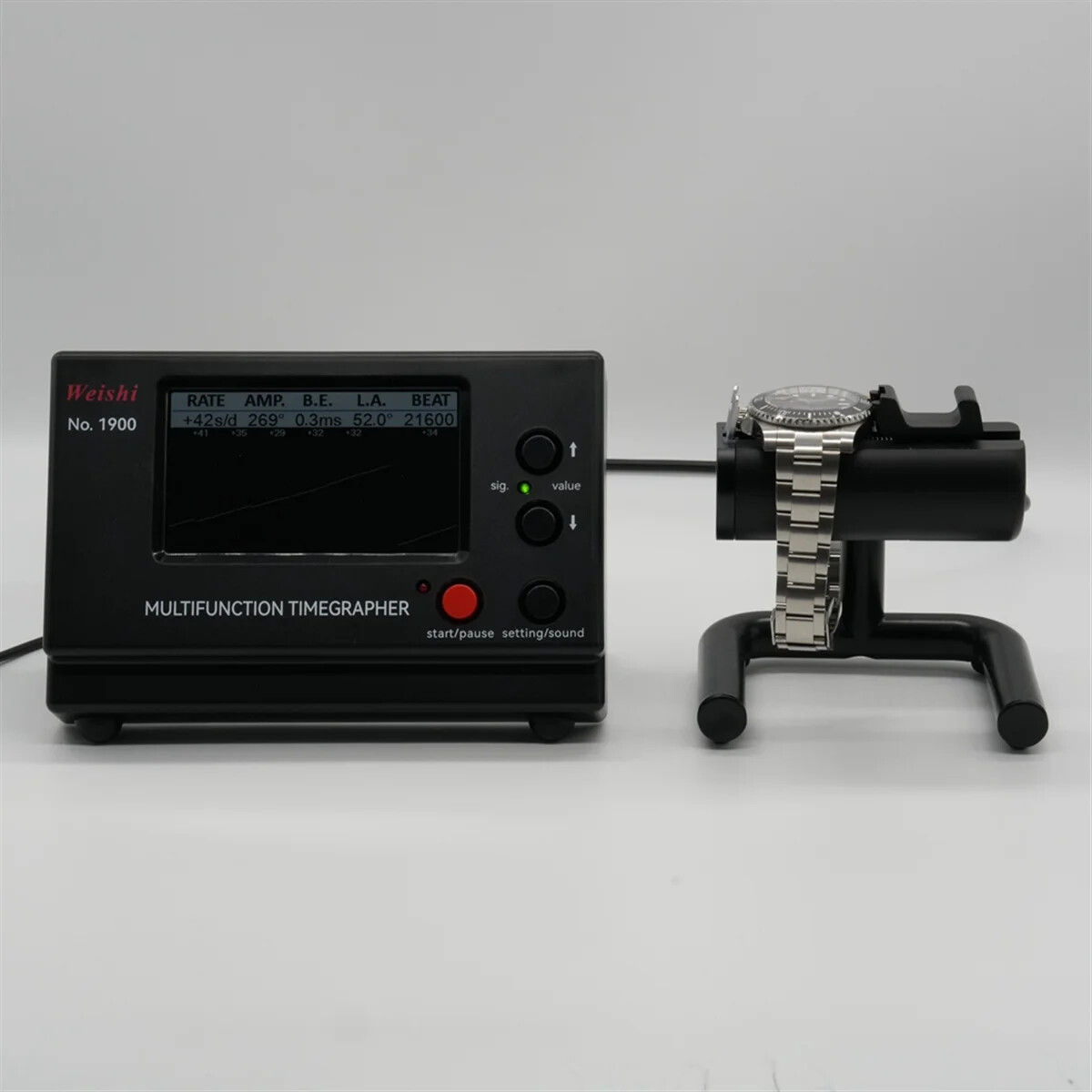 WeiShi No.1000 No.1900 Timegrapher Watch Testing Tool Watch Tester for Repairers