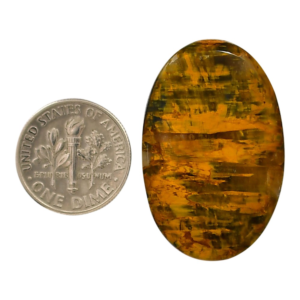 Natural Nellite 22.45×34.45×5.8 mm Oval Shape Polished Gemstone LS14-05708
