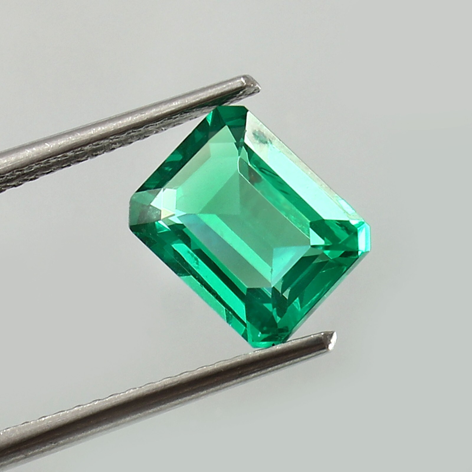 Best Quality Lab Grown Nanocrystal Emerald Octagon Cut Gemstone 3×4-16x22mm,1pcs
