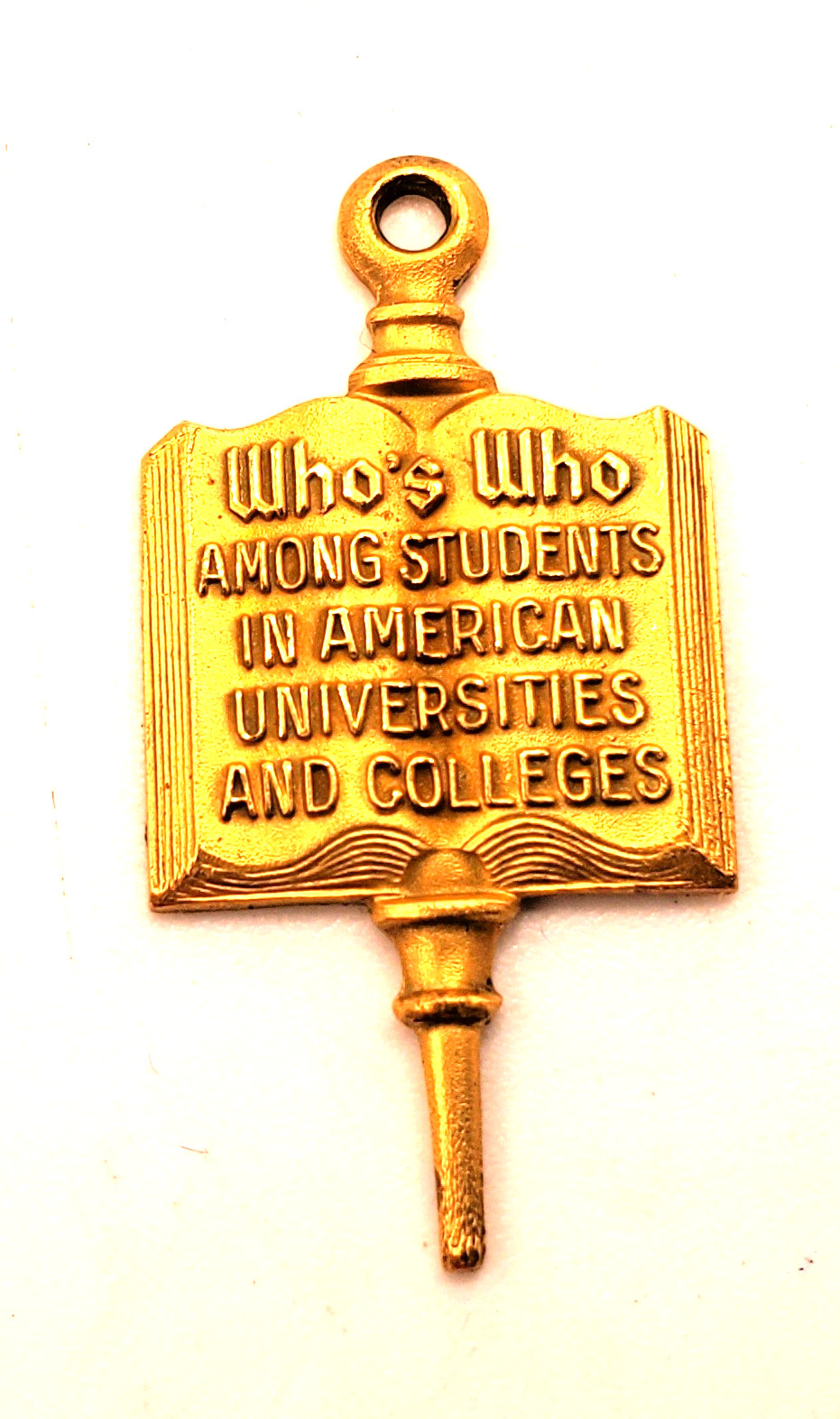 VTG 1/10 10K GF 1959-1960 Who’s Who Students Colleges & Universities Pendant