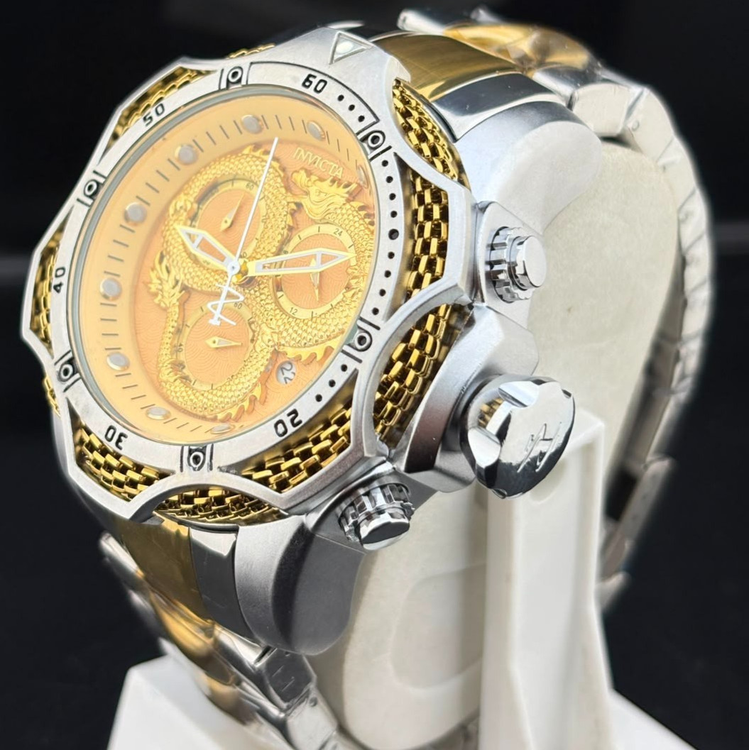 Vintage Refurbished Invicta Automatic Men’s Wrist Watch Fully Working Condition