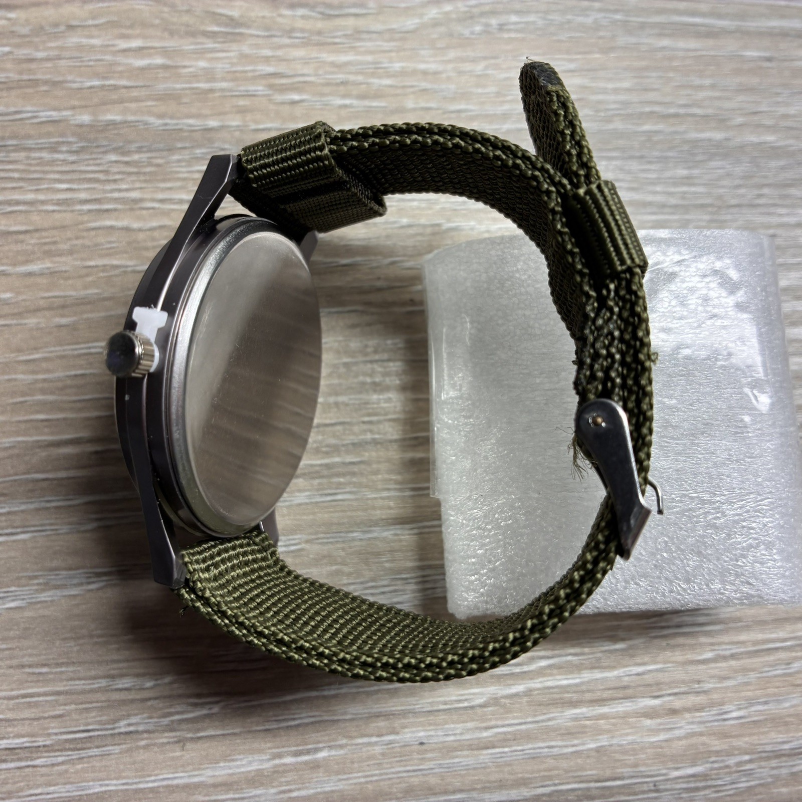 Mens Military Style Army Date Watch Quartz Wrist Watch nylon tactical type strap