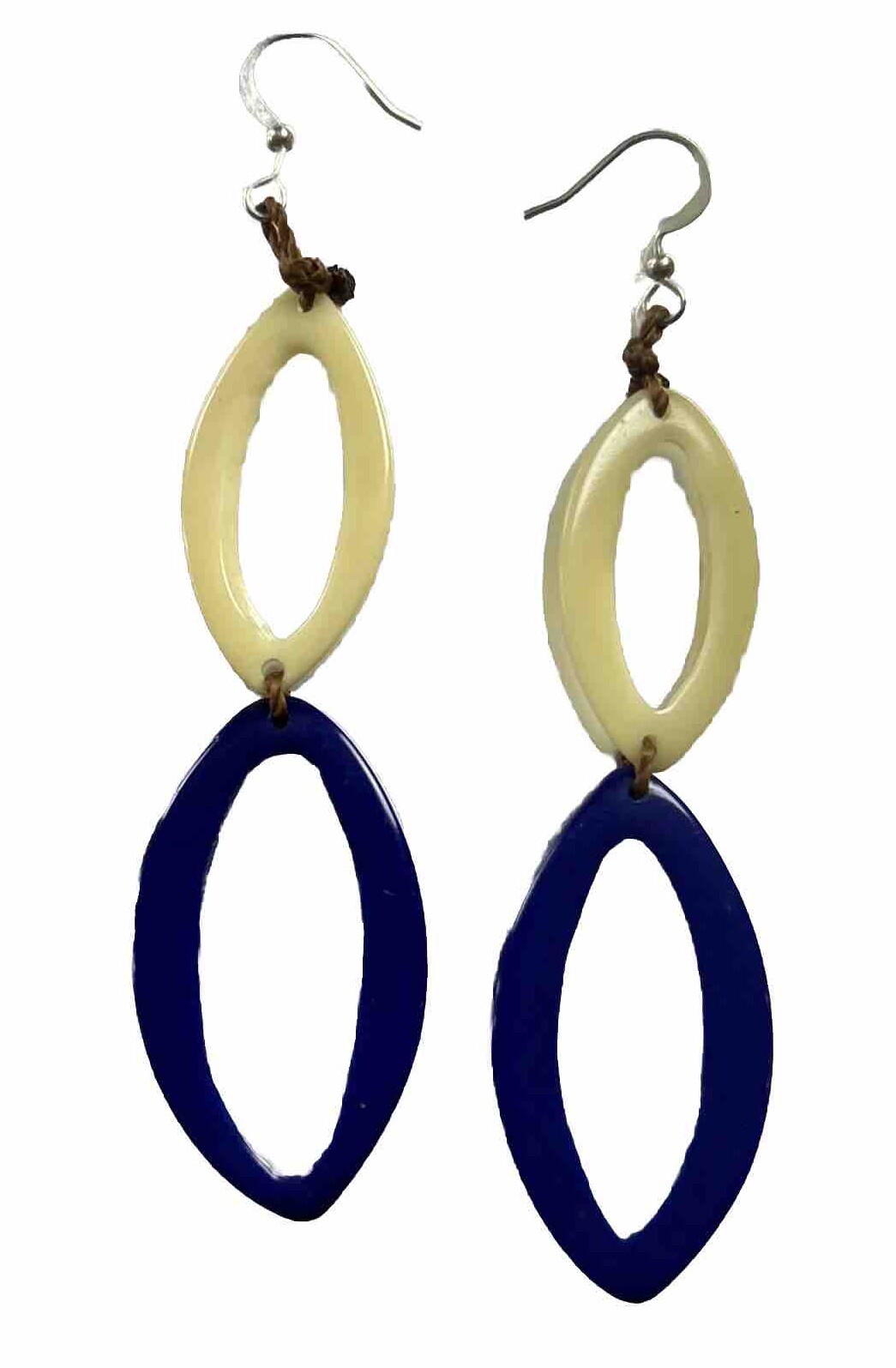 Fair Trade Tagua Nut Organic Earrings Jewelry (Sustainable & Eco-Friendly)