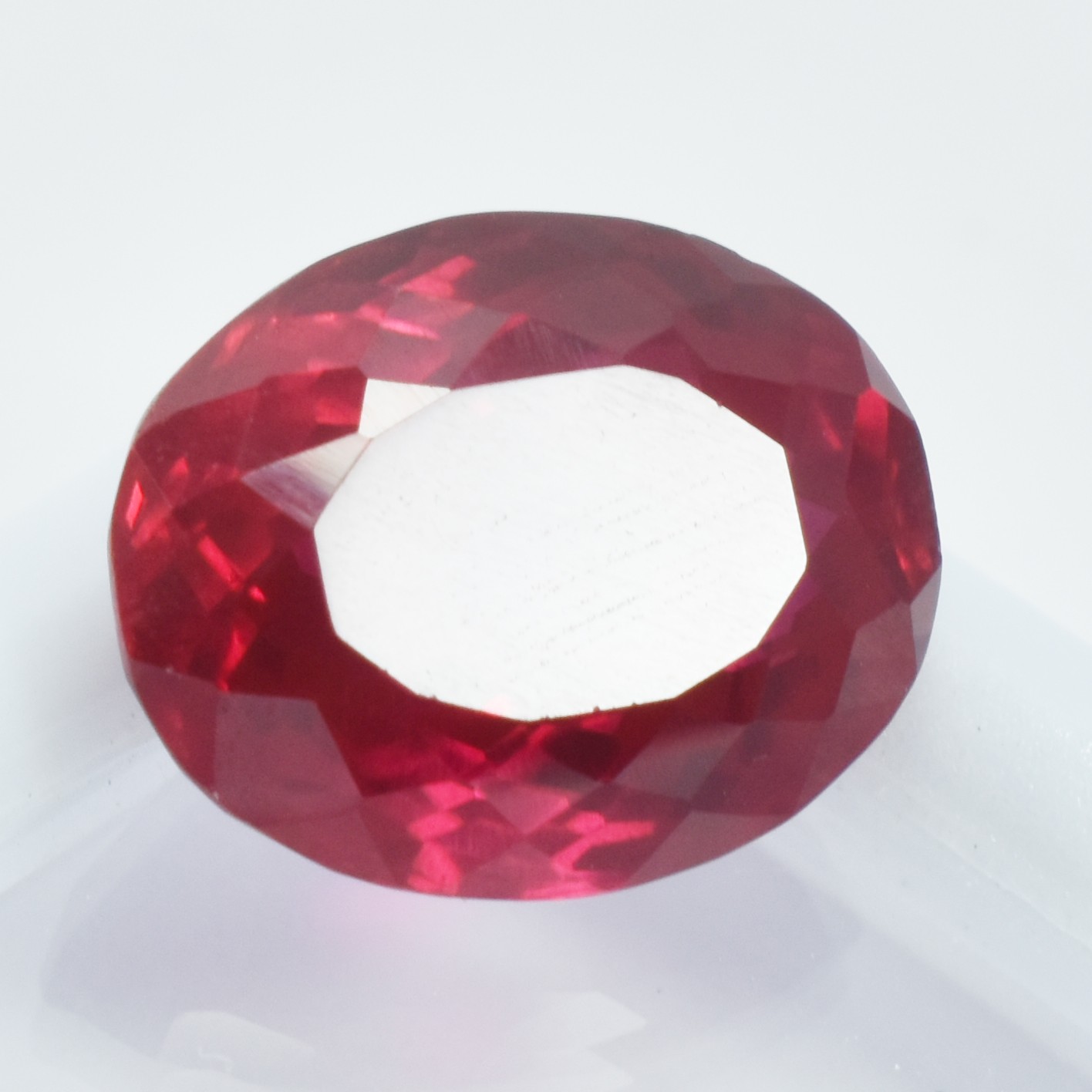Natural Red Ruby 7.40 Ct Oval CUT Loose Gemstone CERTIFIED