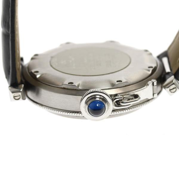 Cartier Pasha C W3100255 35mm SS Beige Dial Automatic Date Watch #C7446