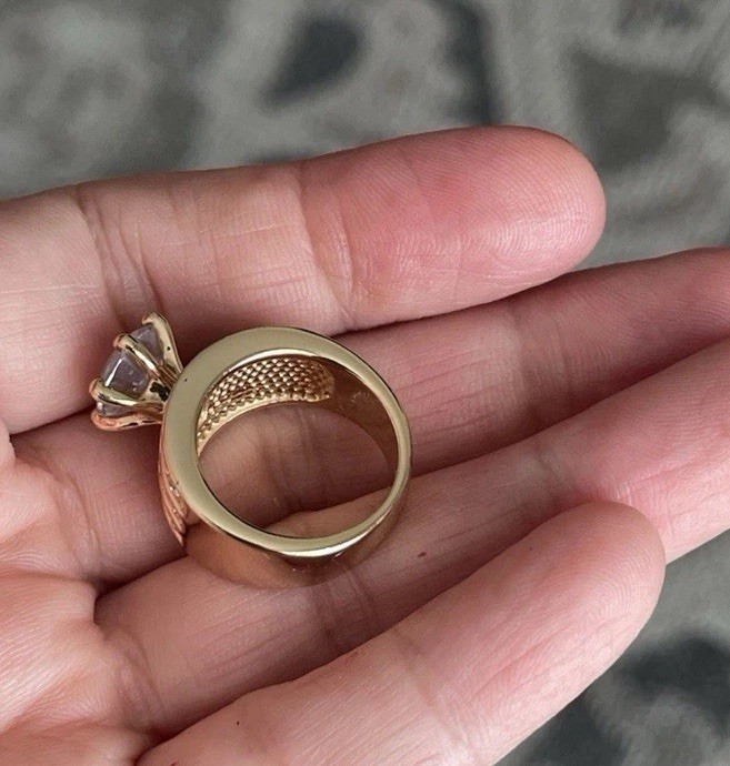 Cocktail Ring Size:6 Engagement Ring Beautiful