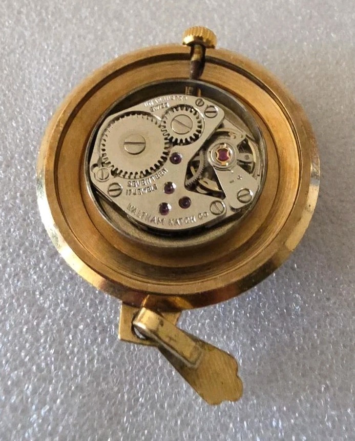 Vintage Waltham Swiss Made 17-Jewel Mechanical Pendant Watch