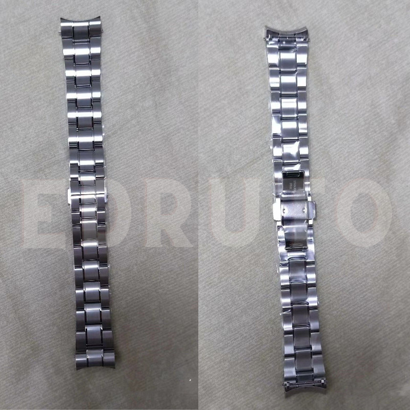 21mm Solid Steel Bracelet Watch Band Strap Fits UNION Belisar D009 Watches