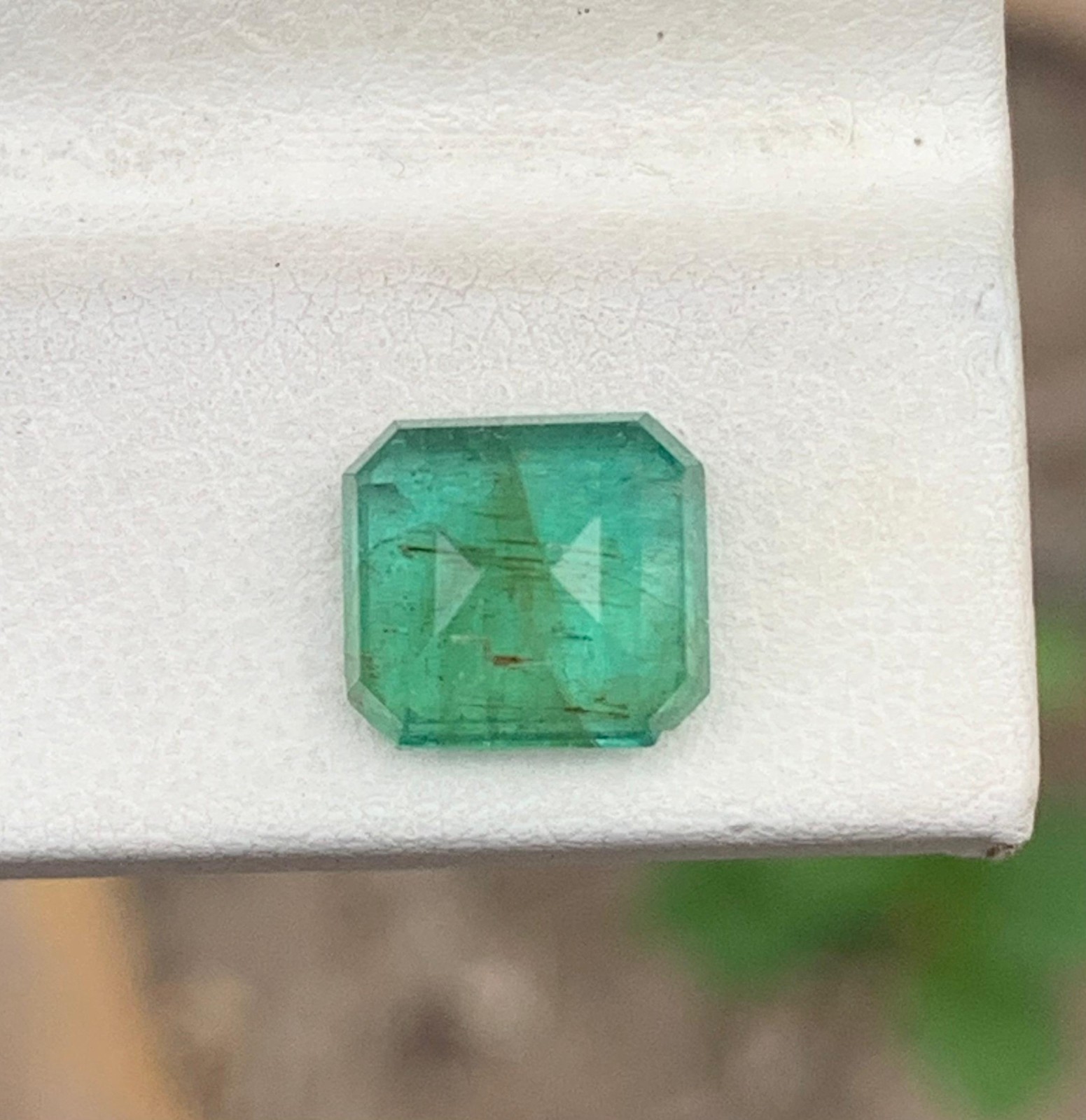 2.75Cts Beautiful Emerald Loose Gemstone, From Swat Pakistan(8x7x4mm)