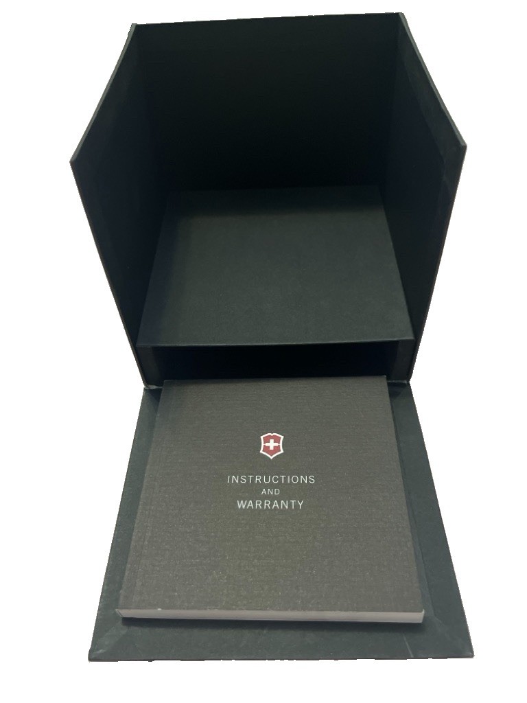 Victorinox Swiss Army Black Watch Presentation Box Pillow Books Only 241333