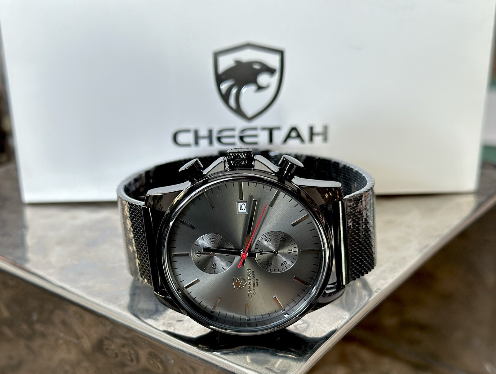 Cheetah 5ATM (50m) Chronograph Multifunctional Men’s Watch