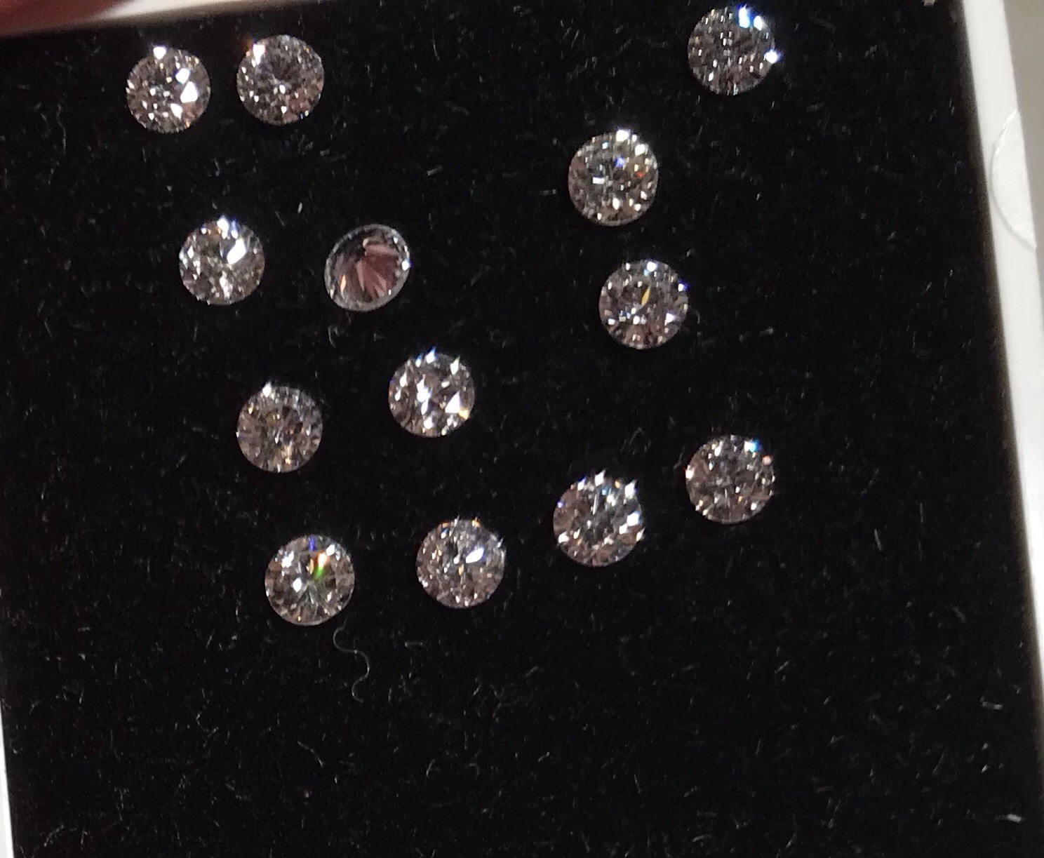 Natural Loose Diamond 0.10 Carat 3mm Diameter F VS