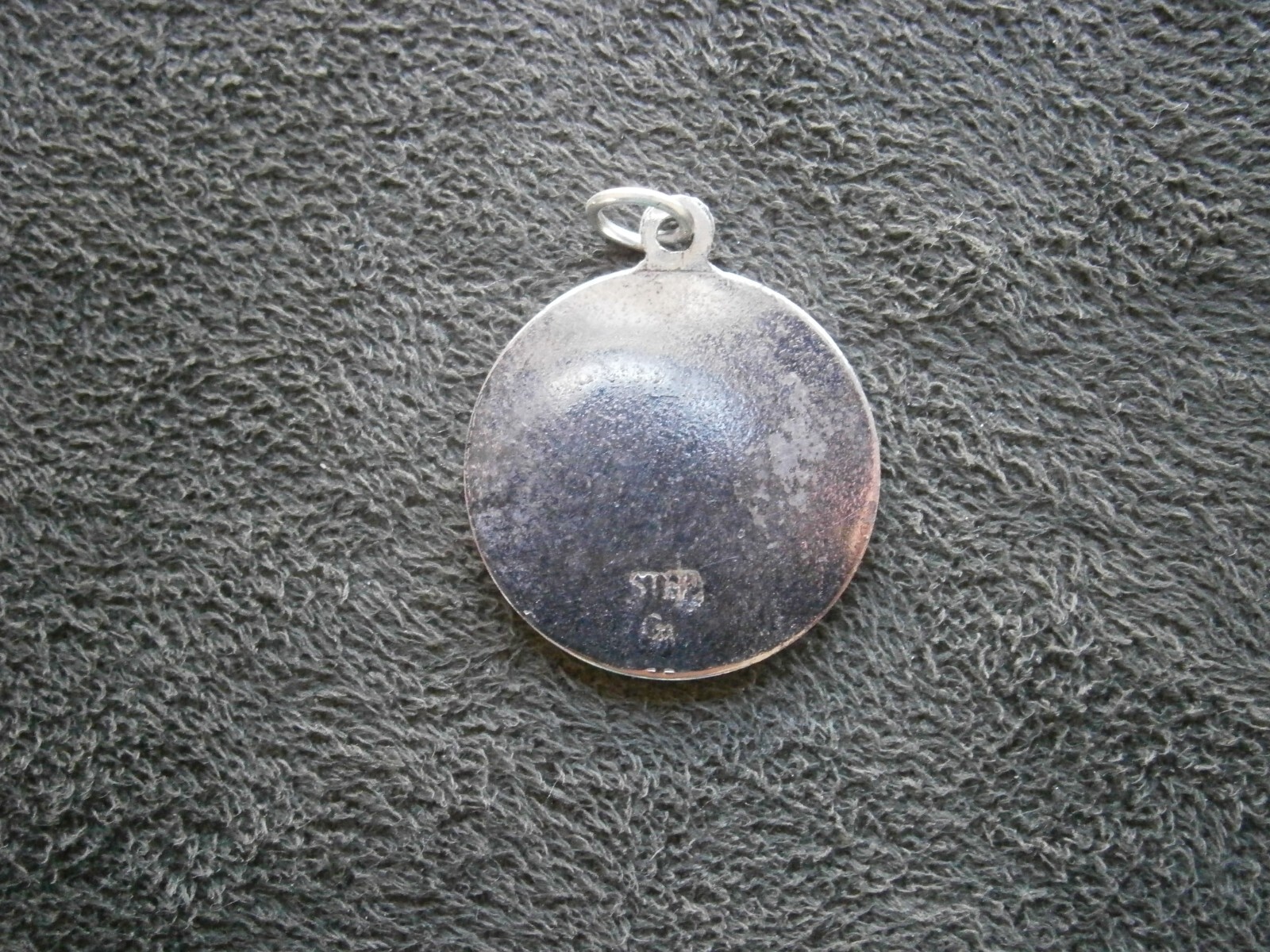 Date to Remember Vintage Sterling Silver Charm Pendant 3.0g No Engraving