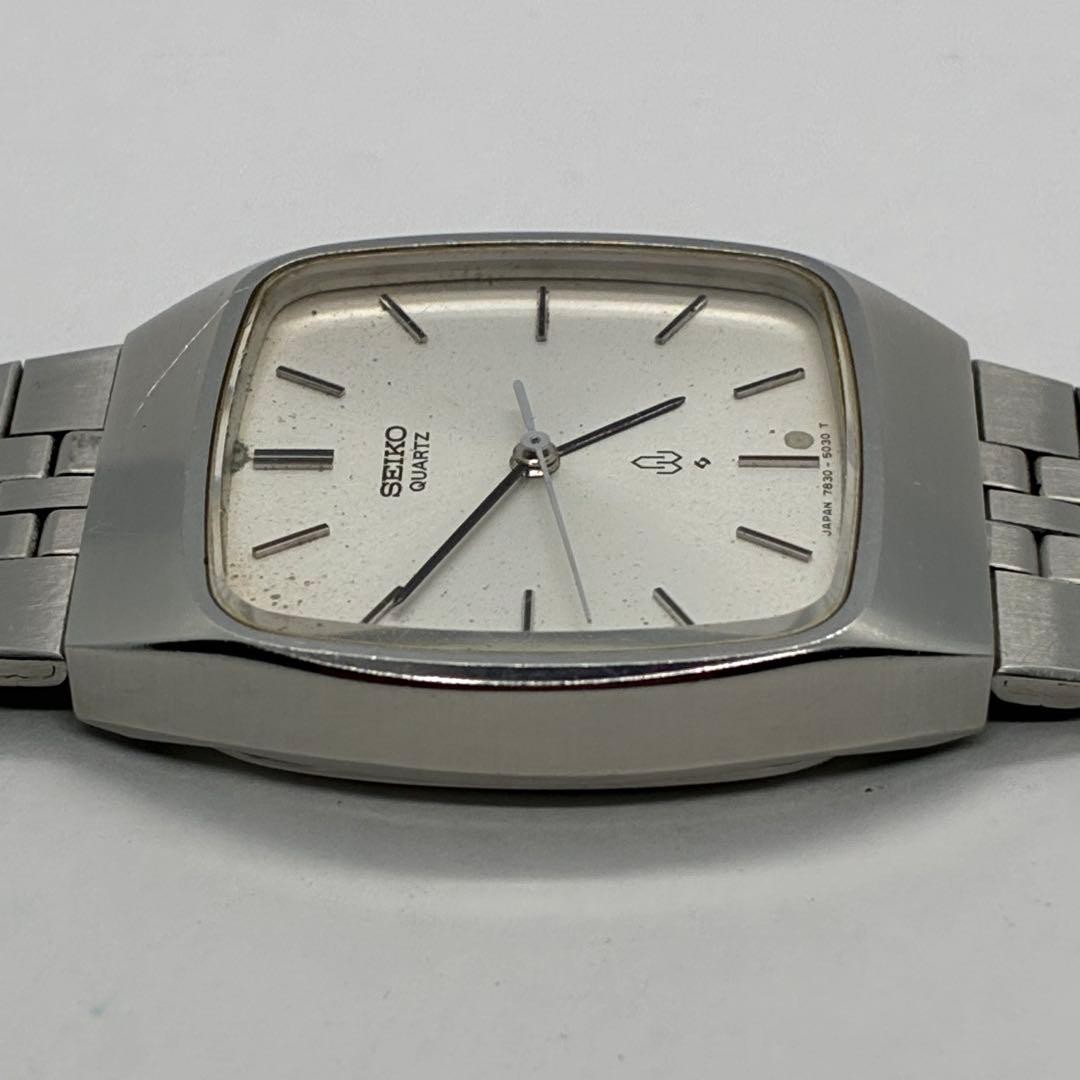 Seiko Quartz 7830-5030,new battery,working condition,item number2444 From Japan