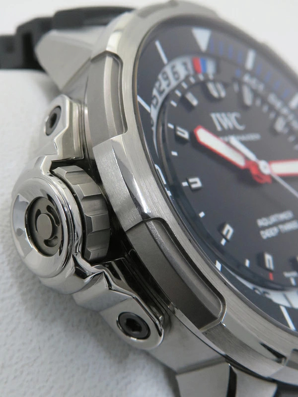 IWC Aquatimer Deep Three IW355701 Automatic 48mm Box Papers Black Men’s Watch