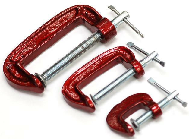 Performance Tool – Project ProC-Clamp Set of 3-Piece 1″ to 3″ Heavy Duty Iron