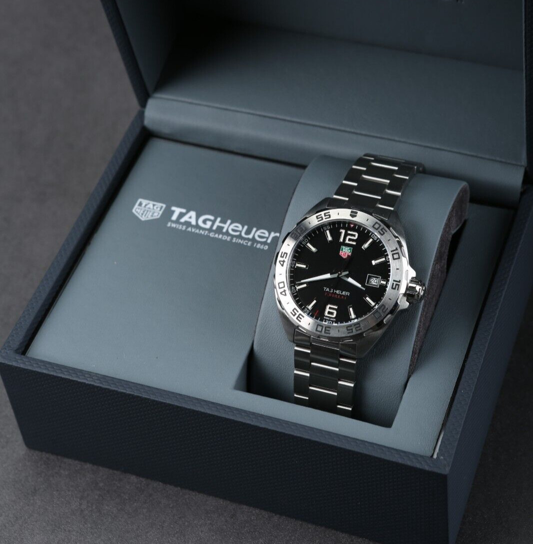 Authentic Full Set Unworn 41mm Tag Heuer WAZ1112.BA0875 Formula 1 men’s watch
