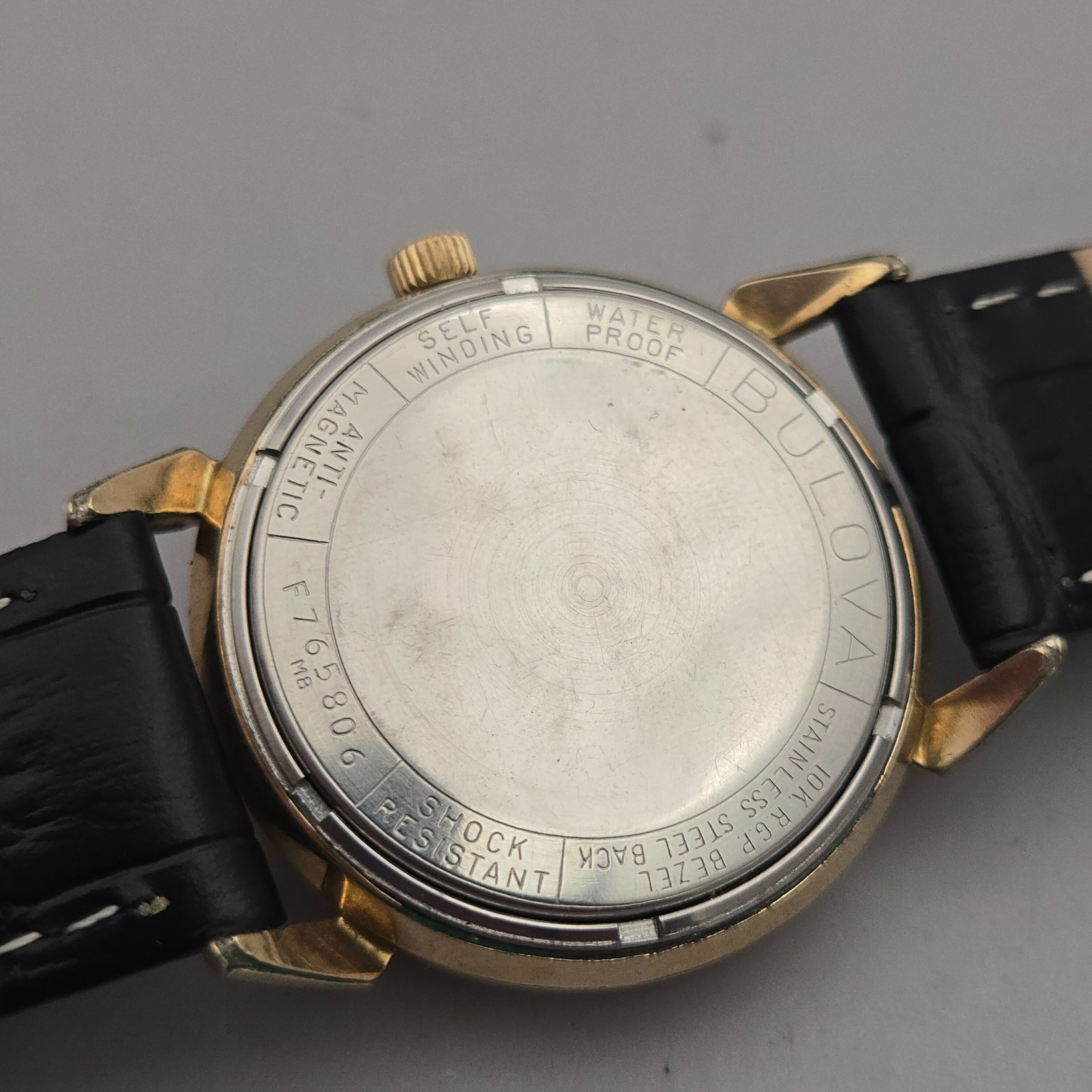 Vintage BULOVA Date King men’s automatic watch 10BPACD 23Jewels 10K RGP 1968
