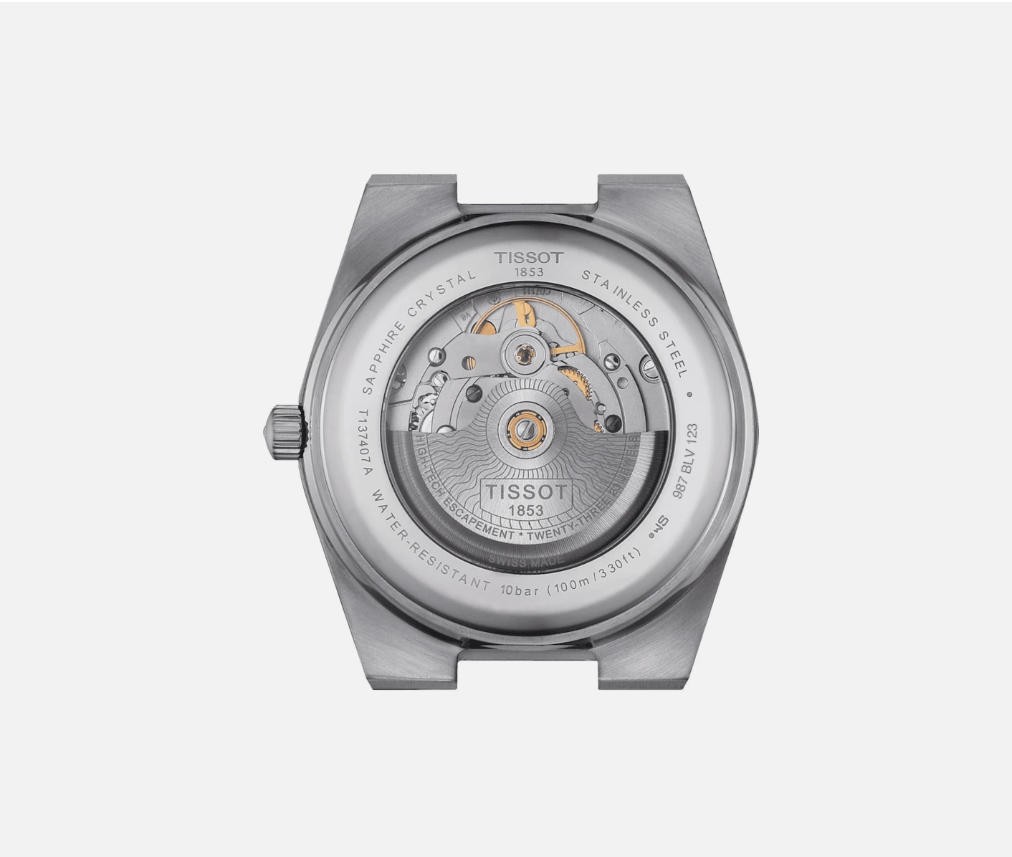TISSOT PRX POWERMATIC 80 SS BLACK DIAL AUTOMATIC WATCH T137.407.11.051.00